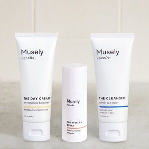 Musely FaceRx Skincare Rosacea Set